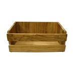 Teak Opbergrek Medium 29,5x14x15cm, Ophalen of Verzenden, Nieuw