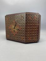 Amsterdamse School klok - Warmink “WUBA” - Art Deco Hout,, Antiek en Kunst, Antiek | Klokken