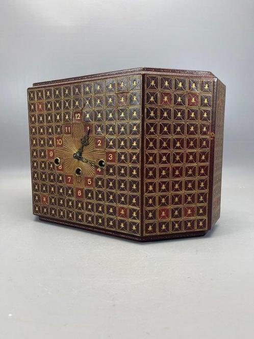 Amsterdamse School klok - Warmink “WUBA” - Art Deco Hout,, Antiek en Kunst, Antiek | Klokken