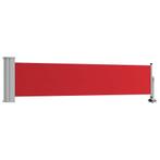 Zonnescherm 60x300cm rood | retourdeal 39% korting, Tuin en Terras, Zonneschermen, Ophalen of Verzenden, 250 cm tot 450 cm, Nieuw