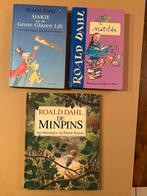 3 Boeken Roald Dahl - Minpins - Matilda - Grote Glazen Lift, Verzenden, Zo goed als nieuw, Fictie algemeen