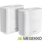 ASUS ZenWiFi AX (XT9) 2-pack Wit, Computers en Software, Routers en Modems, Verzenden, Nieuw, ASUS