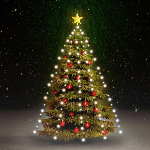 Kerstboomverlichting 150 LED - Retourdeal - Koudwit Licht..., Diversen, Kerst, Nieuw, Ophalen of Verzenden