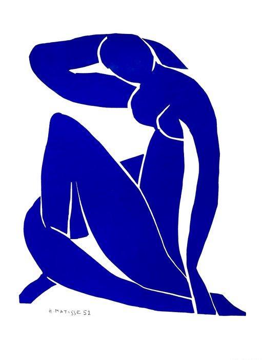 Henri Matisse (1869-1954), after - Nu Bleu II, Antiek en Kunst, Kunst | Tekeningen en Foto's