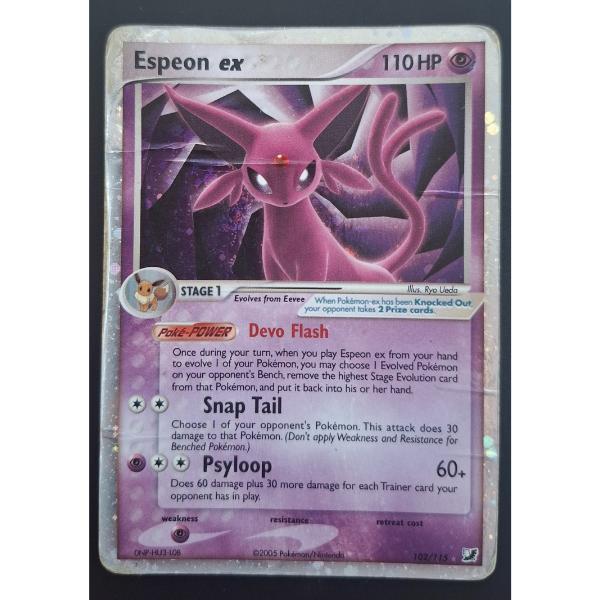 Espeon ex (UF 102), Hobby en Vrije tijd, Verzamelkaartspellen | Pokémon, Nieuw, Ophalen of Verzenden