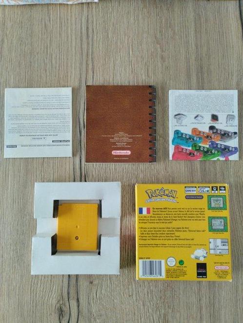 Nintendo - Gameboy Classic - Pokémon yellow Cartridge + Box, Spelcomputers en Games, Spelcomputers | Overige Accessoires