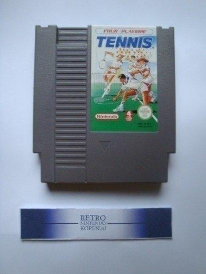 Four Players Tennis [Nintendo NES], Spelcomputers en Games, Games | Nintendo NES, Zo goed als nieuw, Ophalen of Verzenden