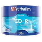 Verbatim CD-R discs op spindel - 52-speed - 700 MB, Nieuw, Ophalen of Verzenden