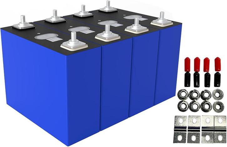 Lifepo4-cellen, 4 stuks, 3,2 V, 100 Ah, Deep Cycle batterij, Huis en Inrichting, Woonaccessoires | Overige, Zo goed als nieuw
