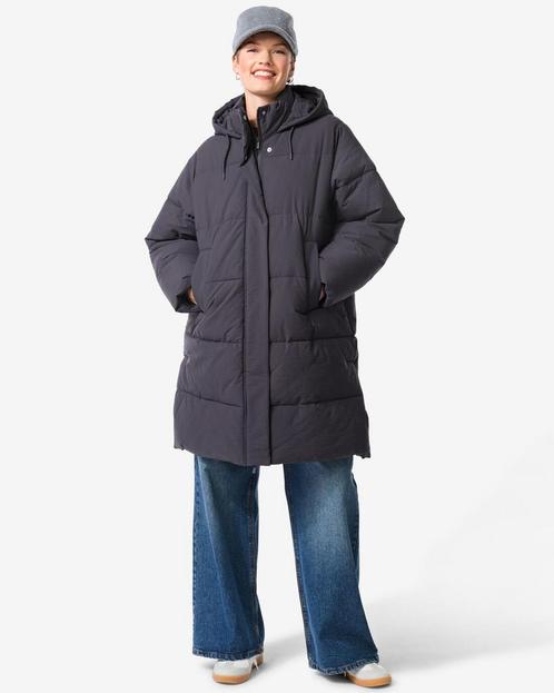 HEMA Dames pufferjas Jaimy grijs, Kleding | Dames, Overige Dameskleding, Nieuw, Verzenden
