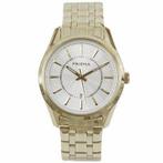Prisma Herenhorloge Goud Edelstaal Datum 41mm