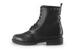 Linea Zeta Veterboots in maat 39 Zwart | 10% extra korting, Kleding | Dames, Verzenden, Zwart, Overige typen, Zo goed als nieuw