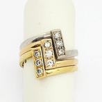 Ring - 18 karaat Geel goud, Roségoud, Witgoud - 0.31ct. tw., Nieuw