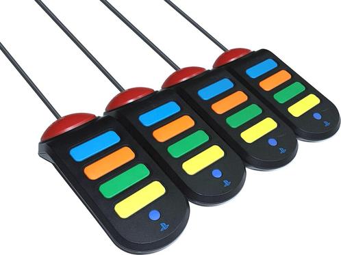 Sony Playstation 2/3 Buzzers Bedraad, Spelcomputers en Games, Spelcomputers | Sony PlayStation Consoles | Accessoires, Zo goed als nieuw