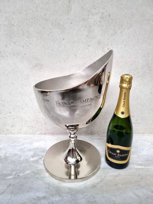 Champagne koeler - Staal, Antiek en Kunst, Antiek | Meubels | Tafels