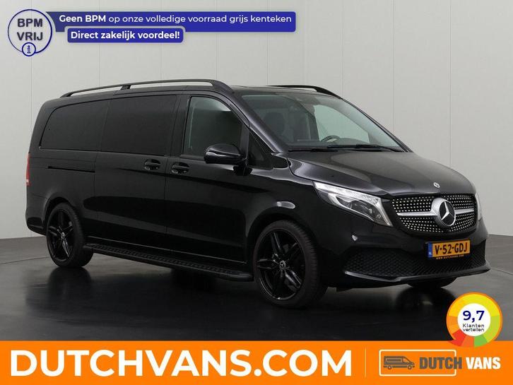 Mercedes-Benz V-Klasse Dubbele-cabine 300D | zwart, Auto's, Bestelauto's, Lease, Automaat, BTW verrekenbaar, Diesel, Zwart, Mercedes-Benz