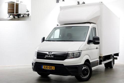 MAN TGE 50 2.0 TDI 177pk DSG Automaat XXL Bakwagen met laadk, Auto's, Bestelauto's, Dealer onderhouden, Lease, Automaat, Financial lease