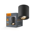 Opbouw spot armatuur zwart | Ø80mm | rond | dimbaar, Nieuw, Ophalen of Verzenden, IndustrieelModern, Led