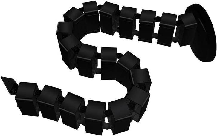 FLEXISPOT Kabelgoot kabelslang 128 cm voor flexibel kabelman, Huis en Inrichting, Overige Huis en Inrichting, Nieuw, Verzenden