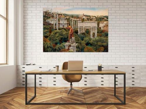 Carlos Arriaga - Cola di Renzo nell Foro Romano, Antiek en Kunst, Kunst | Schilderijen | Modern