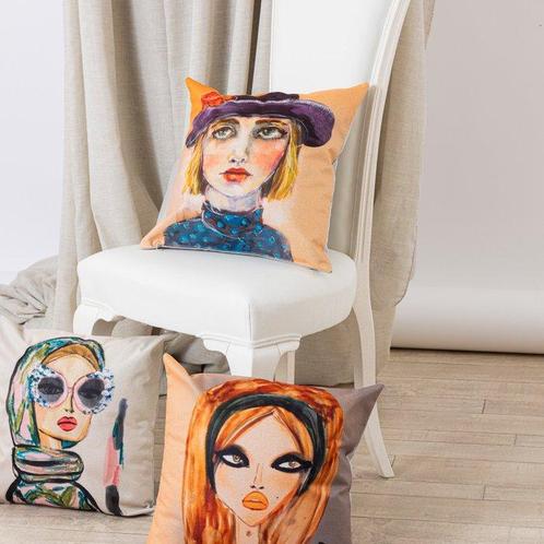 Set van 3 Artistieke Federaties 45x45 - Artistieke, Antiek en Kunst, Kunst | Designobjecten
