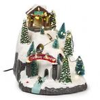Kersttafereel | Lumineo | Skigebied (39 leds, Bewegend), Verzenden, Nieuw