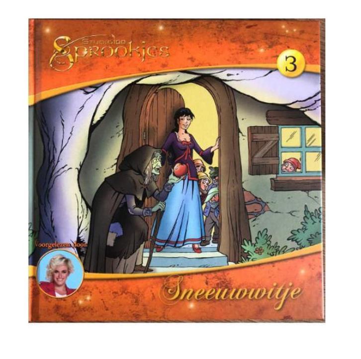 sneeuwwitje sprookjes luister CD met boek 20 x 20 cm |, Boeken, Kunst en Cultuur | Beeldend, Zo goed als nieuw, Verzenden