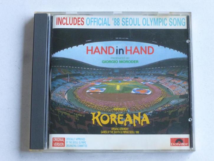 Koreana - Hand in Hand (Giorgio Moroder), Cd's en Dvd's, Cd's | Pop, Zo goed als nieuw, Verzenden