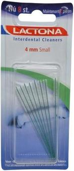 LACTONA INTERDENTAL CLEANERS 4 MM SMALL TANDENRAGERS PAK 8.., Verzenden, Nieuw