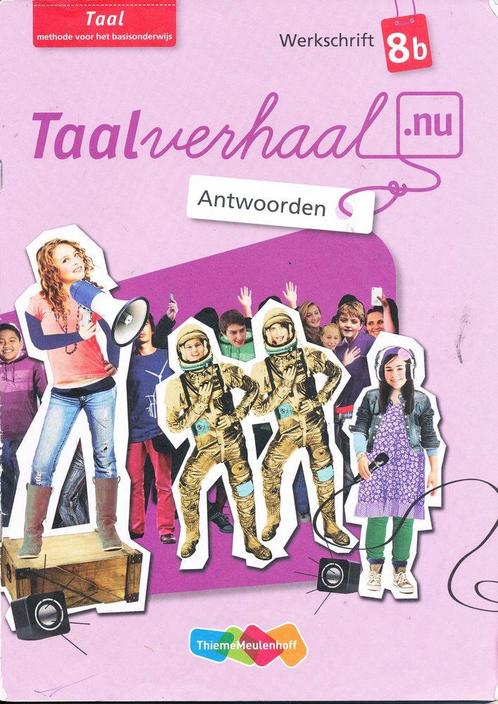 Taalverhaal Nu antwoorden maatschrift Taal 8B, Boeken, Schoolboeken, Nieuw, Verzenden