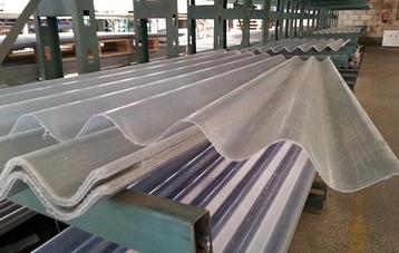 Golfplaat polyester 177/51 type F 244 x 110 cm LxB beschikbaar voor biedingen