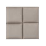 Gestoffeerde wandpanelen Carpino set van 4 fluweel 30x30 cm, Doe-het-zelf en Verbouw, Verzenden, Nieuw