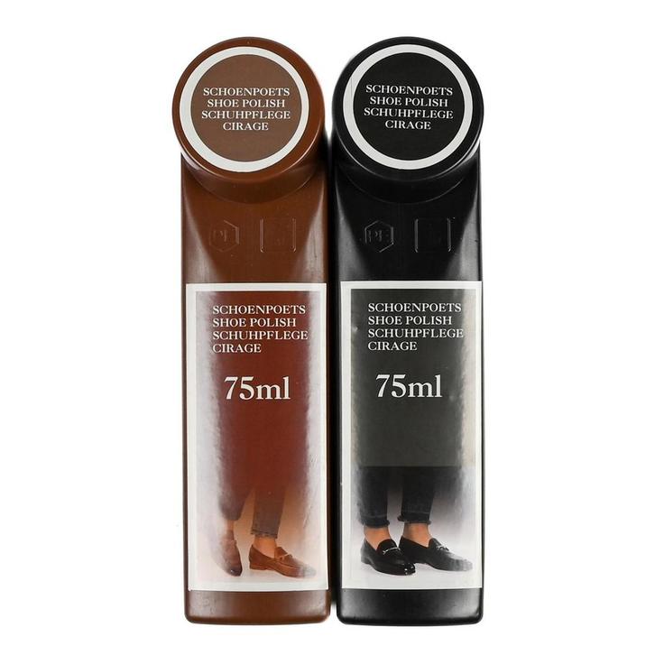 Benson Schoenpoetsset - Zwart en bruin - 2-delig - 75 ml..., Kleding | Heren, Schoenen, Nieuw, Ophalen of Verzenden