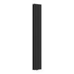 [neu.haus] Designradiator Nore 180x30x7,8 cm zwart model 2, Verzenden, Nieuw