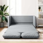Slaapbank Lichtgrijs: 2-in-1 Bank/Bed! Retourdeal -35%!, Huis en Inrichting, Slaapkamer | Slaapbanken, 120 cm, Grijs, Nieuw, Tweepersoons