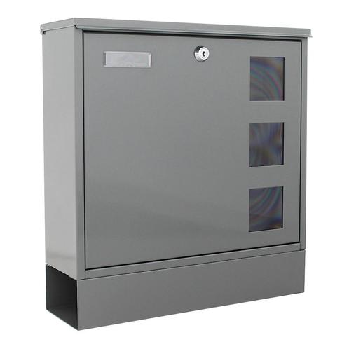Rottner Brievenbus Postale Grijs, Huis en Inrichting, Woonaccessoires | Overige, Verzenden