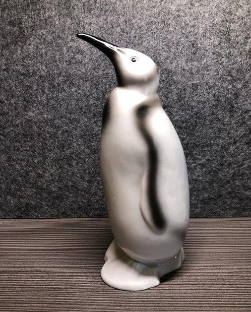 Hollohaza - Beeldje - Penguin - 21cm - Porselein, Antiek en Kunst, Antiek | Glas en Kristal