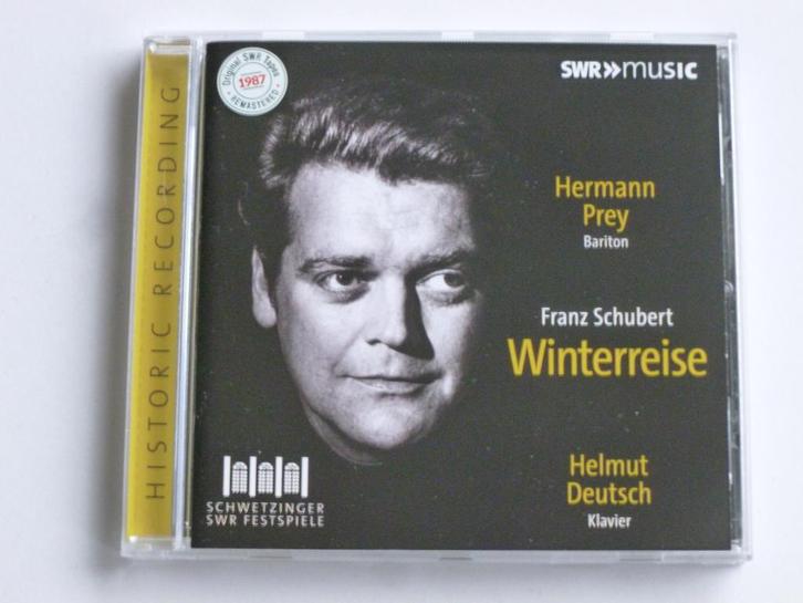 Schubert - Winterreise / Hermann Prey, Helmut Deutsch, Cd's en Dvd's, Cd's | Klassiek, Zo goed als nieuw, Verzenden