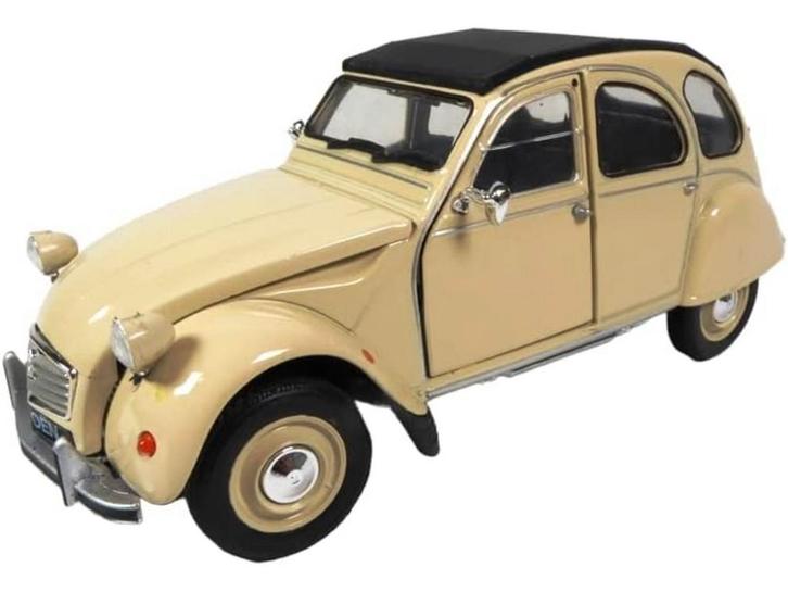 GSDCCwel 00024009Acr 1/24 Citroen 2CV, cream (Personen), Hobby en Vrije tijd, Modelbouw | Figuren en Diorama's, Nieuw, Ophalen of Verzenden
