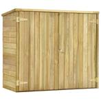 Tuinschuur | Tuinhuisje | Tuinberging | Hout | 135x60x123cm, Tuin en Terras, Tuinhuizen, Nieuw, Minder dan 200 cm, Met overkapping