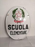 Scuola Elementare - Reppubblica Italiana - 1950s - Plaque -, Antiek en Kunst