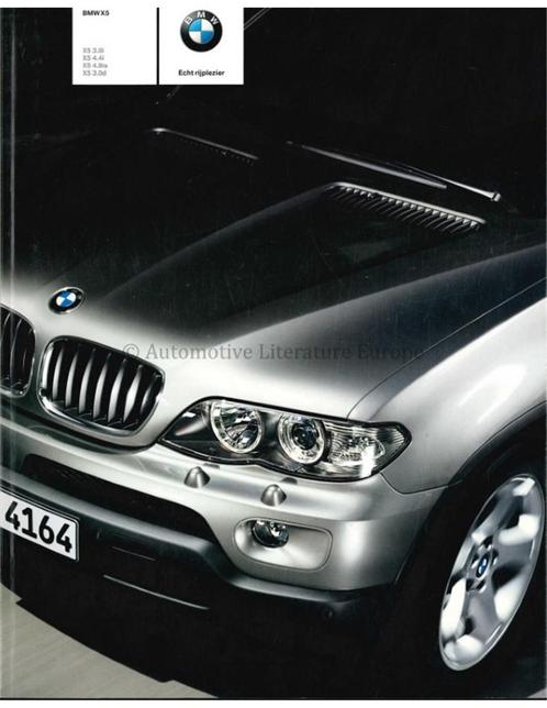 2005 BMW X5 BROCHURE NEDERLANDS, Boeken, Auto's | Folders en Tijdschriften, BMW