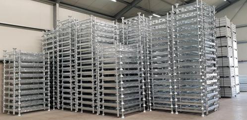 Stapelrekken, stapelrek, stapelracks, Manuracks NIEUW!! SR02, Doe-het-zelf en Verbouw, Kratten en Dozen, 100 cm of meer, Opvouwbaar