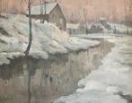 Louis van Soest (1867-1948) - Impressionistisch  winters, Antiek en Kunst