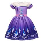 Prinsessenjurk - Prinses Elsa - Paarse zomerjurk, Ophalen of Verzenden, Nieuw