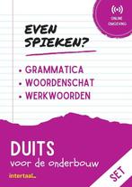Even Spieken   Duits voor de onderbouw set 9789463923439, Zo goed als nieuw