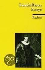 Essays oder praktische und moralische Ratschläge, Verzenden, Gelezen, Francis Bacon