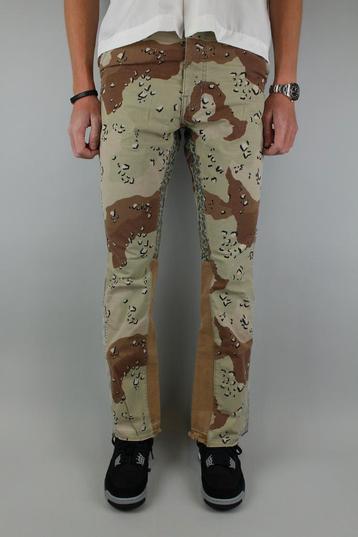 Gallery Dept. Camo La Flare Pants Chocolate Chip beschikbaar voor biedingen