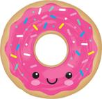 Amscan Donut folieballon roze 68cm, Hobby en Vrije tijd, Feestartikelen, Ophalen of Verzenden
