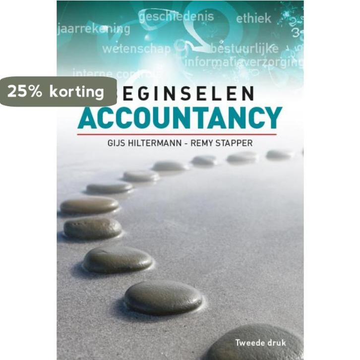 Beginselen accountancy 9789082444087 Gijs Hiltermann, Boeken, Economie, Management en Marketing, Zo goed als nieuw, Verzenden